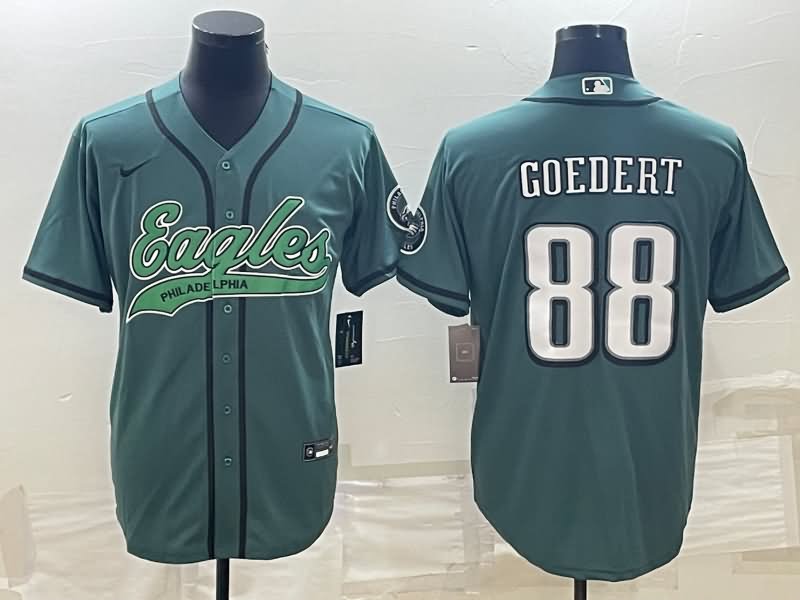 Philadelphia Eagles Green MLB&NFL Jersey