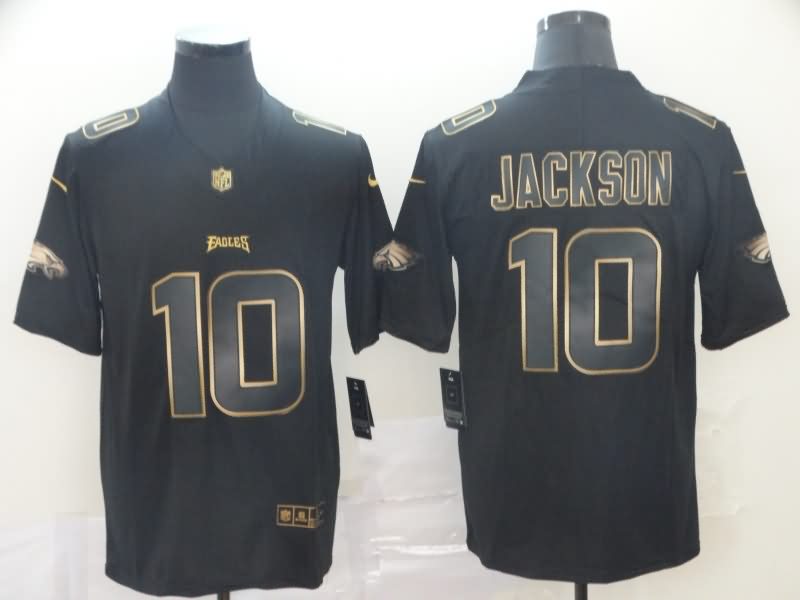 Philadelphia Eagles Black Gold Vapor Limited NFL Jersey