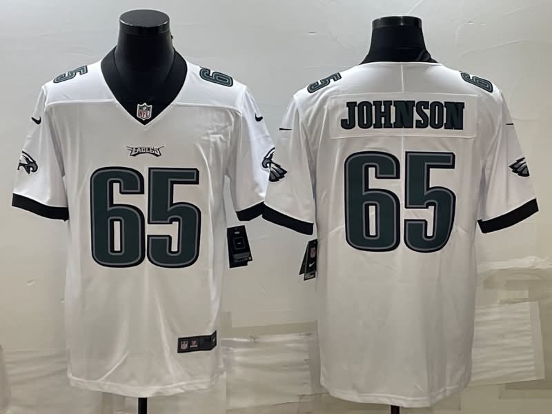 Philadelphia Eagles White NFL Jersey