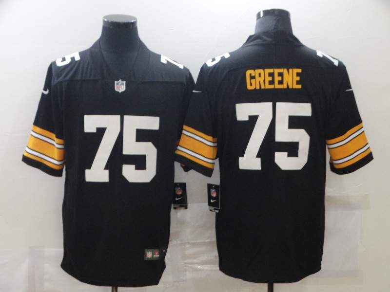 Pittsburgh Steelers Black NFL Jersey 02