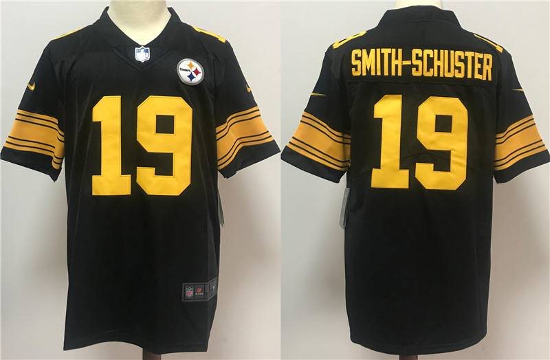 Pittsburgh Steelers Black NFL Jersey 03