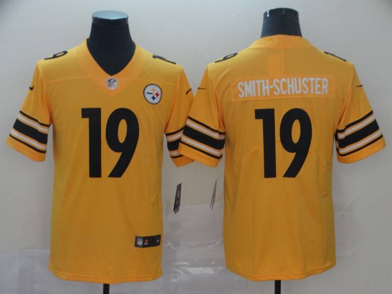 Pittsburgh Steelers Yellow Inverted Legend NFL Jersey