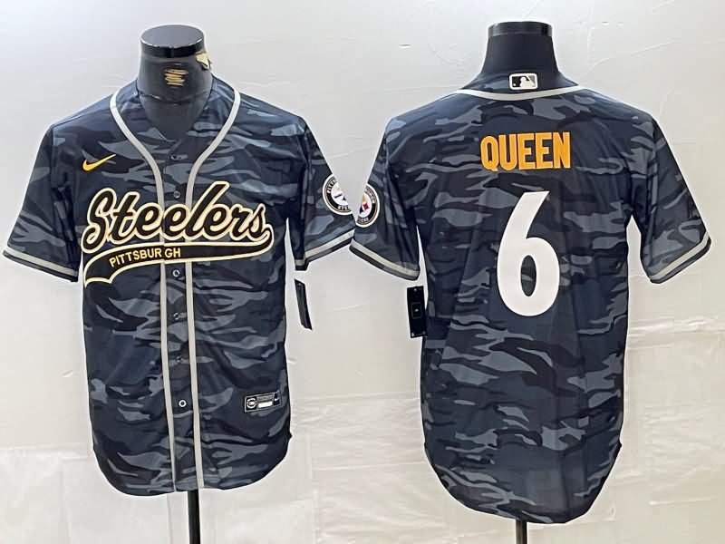 Pittsburgh Steelers Camouflage MLB&NFL Jersey 02