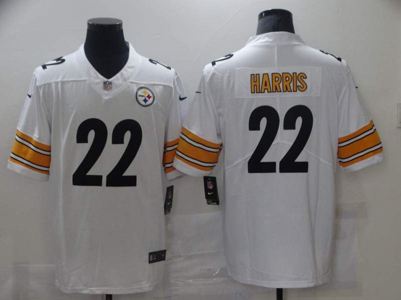 Pittsburgh Steelers White NFL Jersey