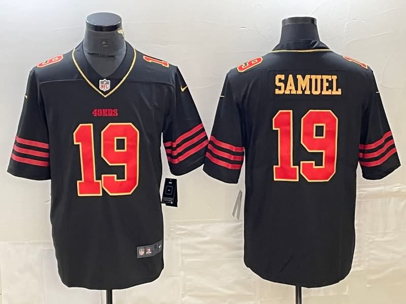 San Francisco 49ers Black Gold NFL Jersey