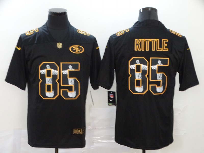 San Francisco 49ers Black Goddess Fashion NFL Jersey 02