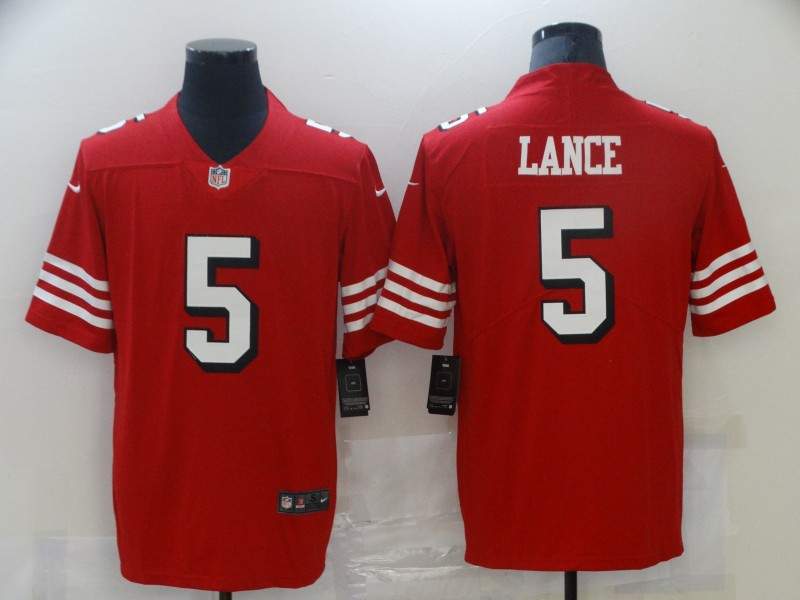 San Francisco 49ers Red NFL Jersey 02