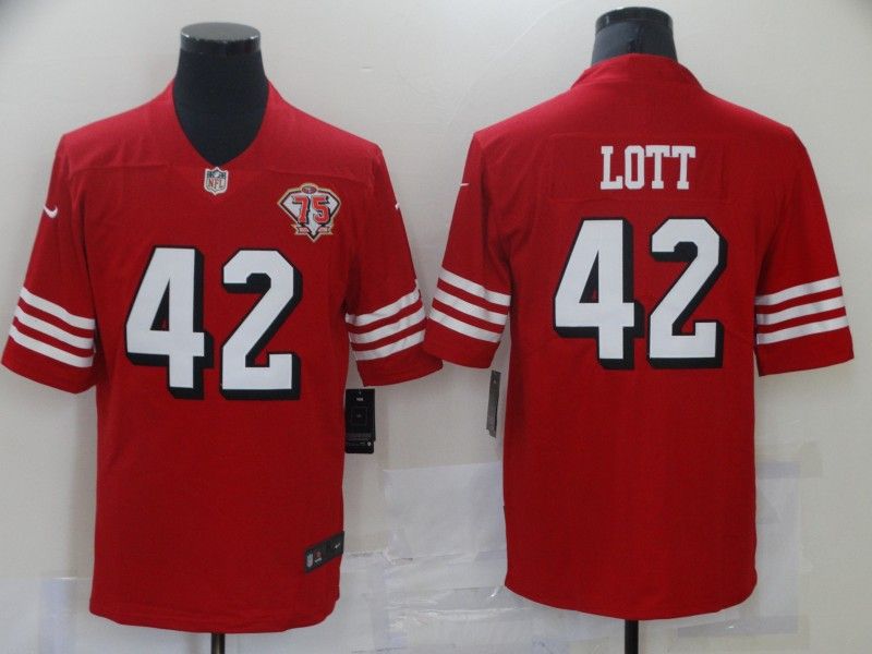 San Francisco 49ers Red NFL Jersey 03