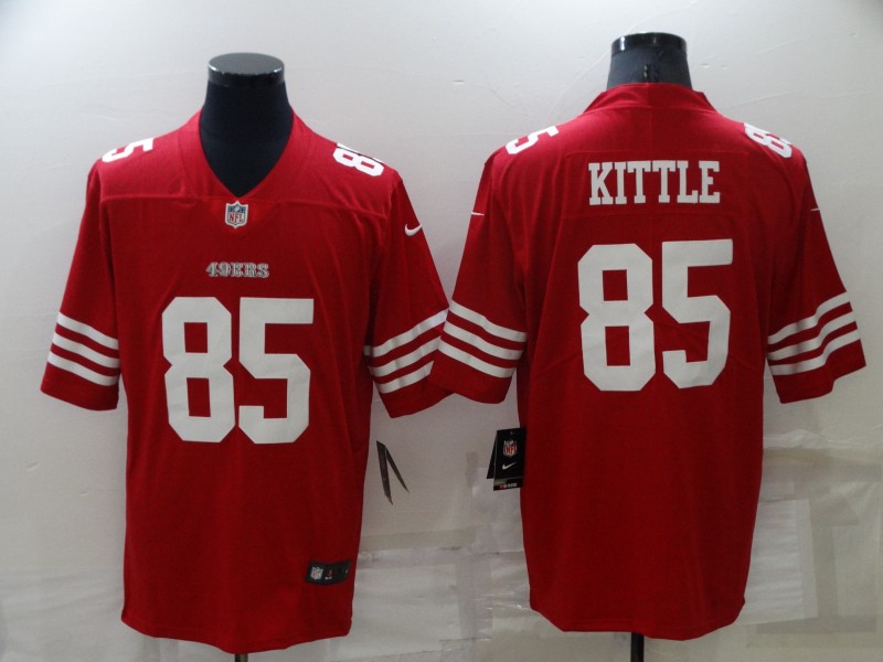 San Francisco 49ers Red NFL Jersey 04