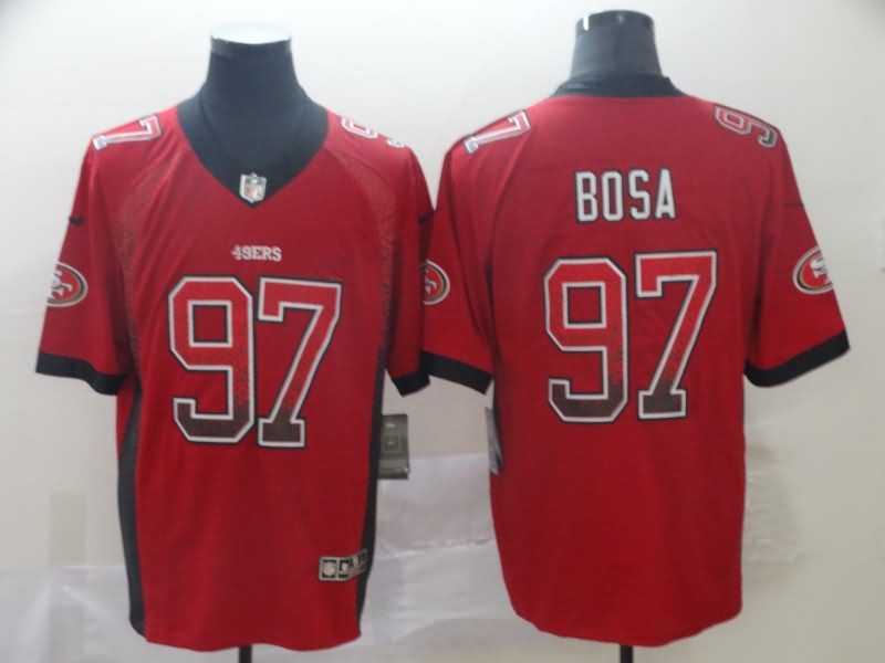 San Francisco 49ers Red NFL Jersey 05