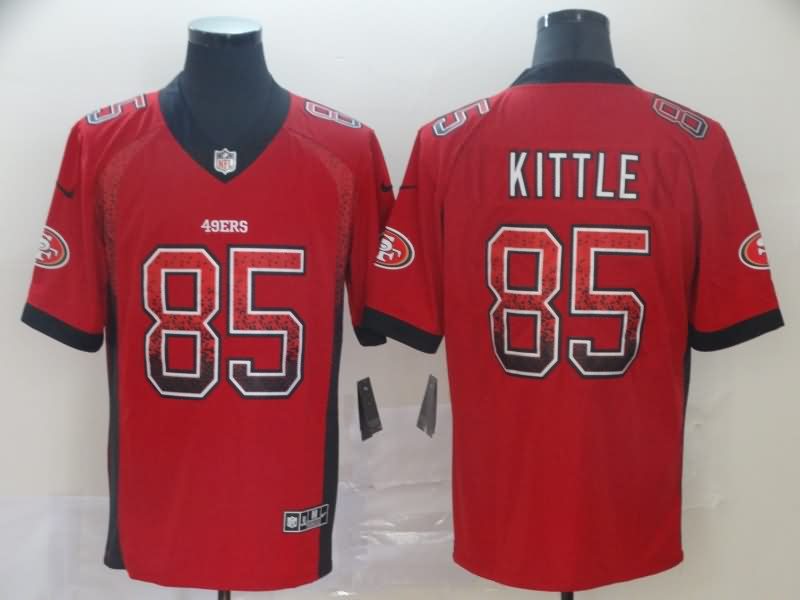 San Francisco 49ers Red NFL Jersey 05