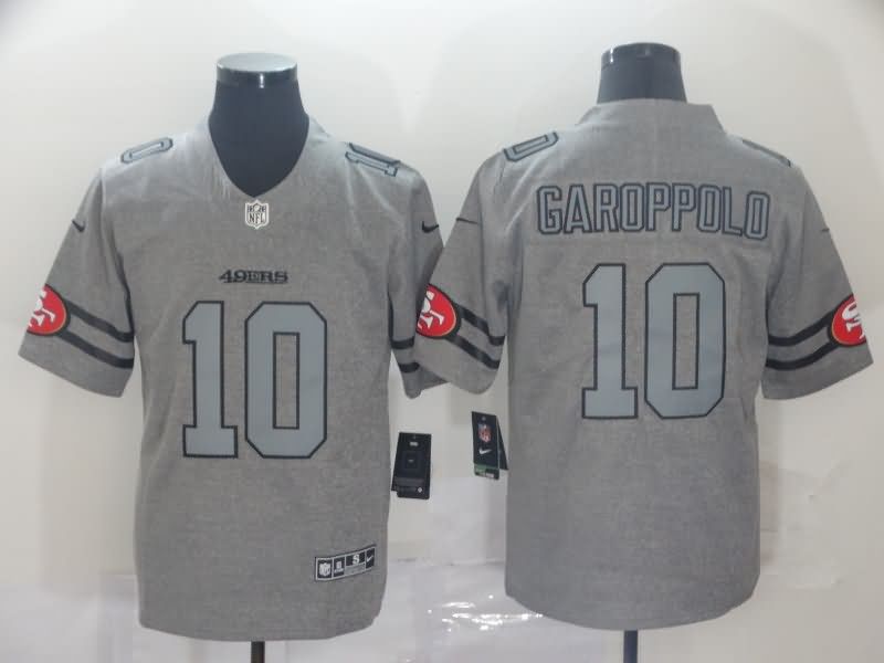 San Francisco 49ers Grey Retro NFL Jersey