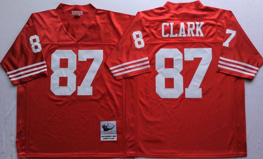 San Francisco 49ers Red Retro NFL Jersey