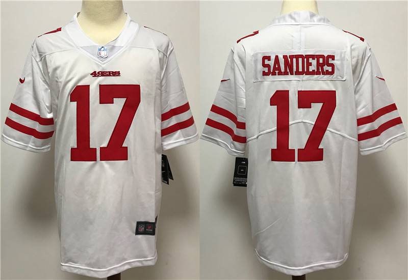 San Francisco 49ers White NFL Jersey