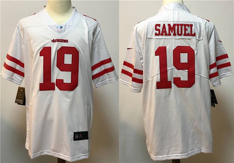 San Francisco 49ers White NFL Jersey