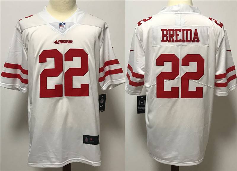 San Francisco 49ers White NFL Jersey