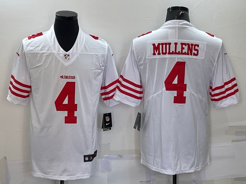 San Francisco 49ers White NFL Jersey 03