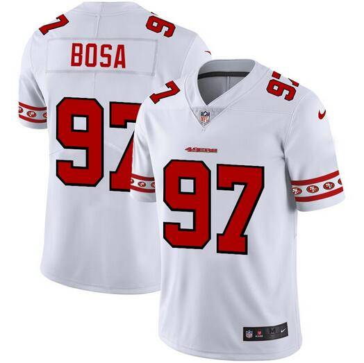 San Francisco 49ers White NFL Jersey 04