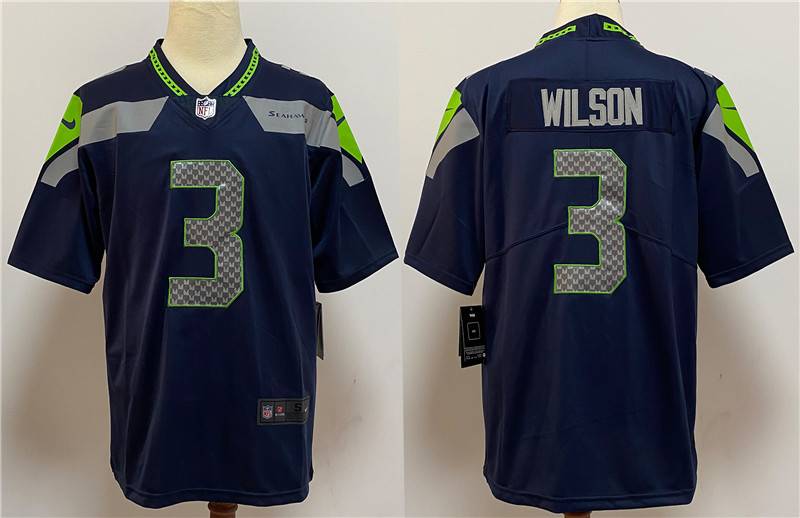 Seattle Seahawks Dark Blue NFL Jersey