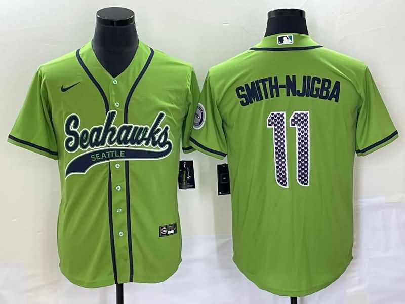 Seattle Seahawks Green MLB&NFL Jersey