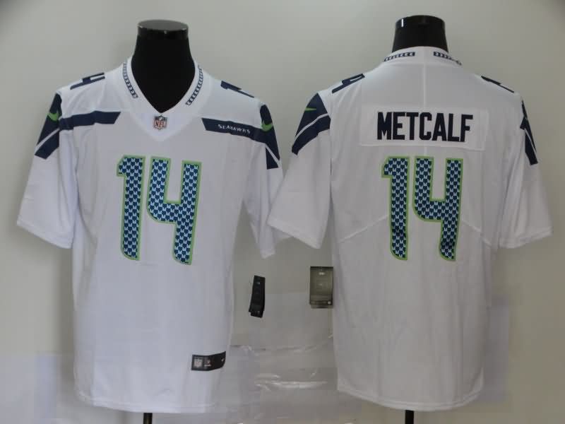 Seattle Seahawks White NFL Jersey