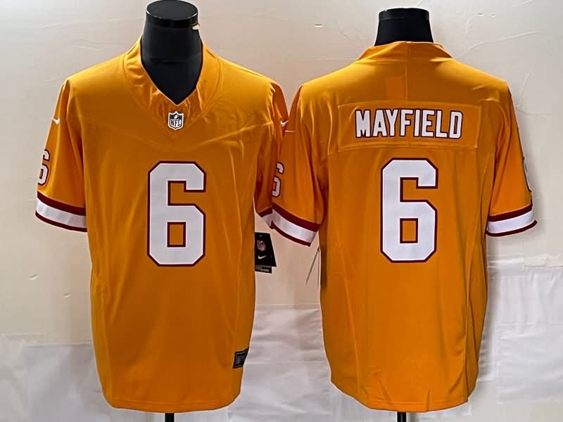 Tampa Bay Buccaneers Orange Retro NFL Jersey 02