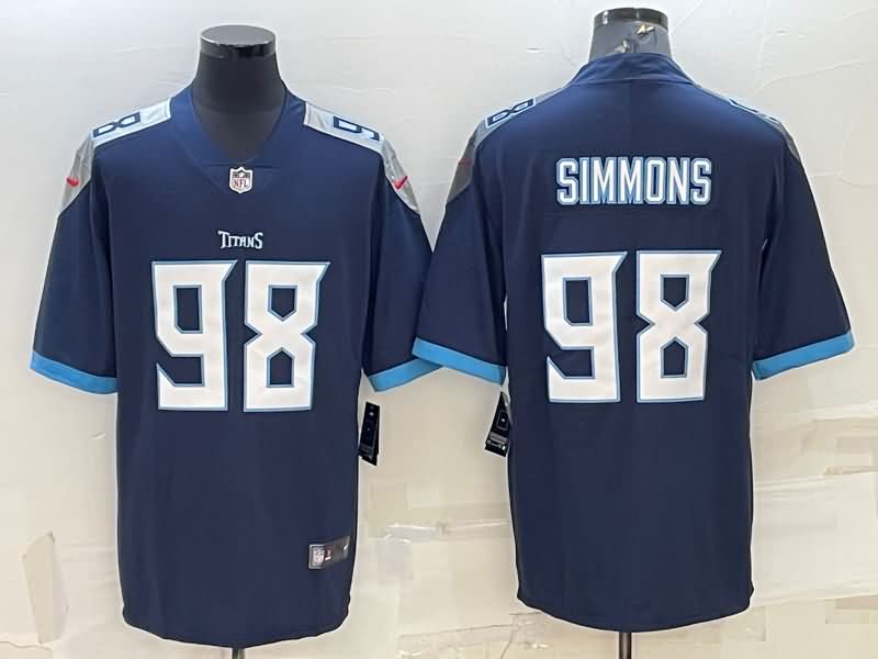 Tennessee Titans Dark Blue NFL Jersey