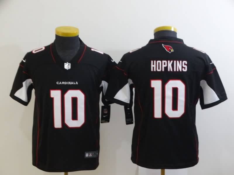 Kids Arizona Cardinals HOPKINS #10 Black NFL Jersey