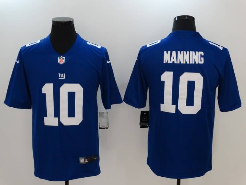 Kids New York Giants MANNING #10 Blue NFL Jersey