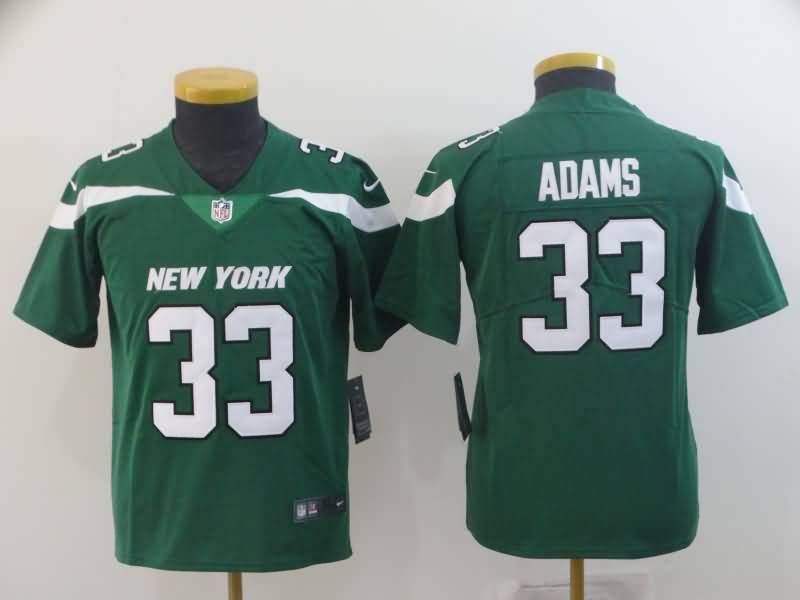 Kids New York Jets ADAMS #33 Green NFL Jersey