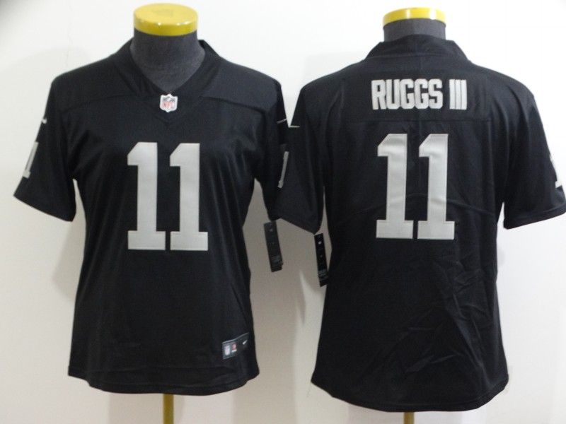 Las Vegas Raiders RUGGS III #11 Black Women NFL Jersey