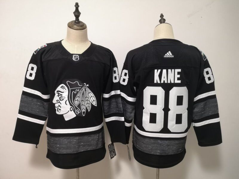 2019 Chicago Blackhawks KANE #88 Black All Star NHL Jersey