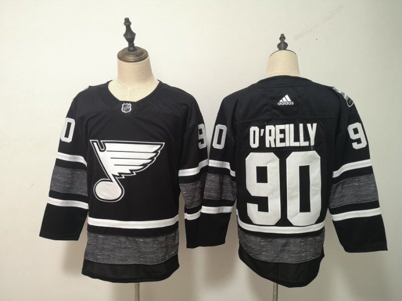 2019 St Louis Blues OREILLY #90 Black All Star NHL Jersey