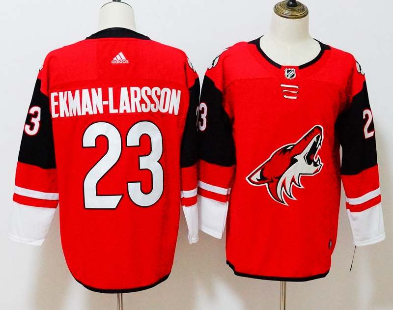 Arizona Coyotes EKMAN-LARSSON #23 Red NHL Jersey