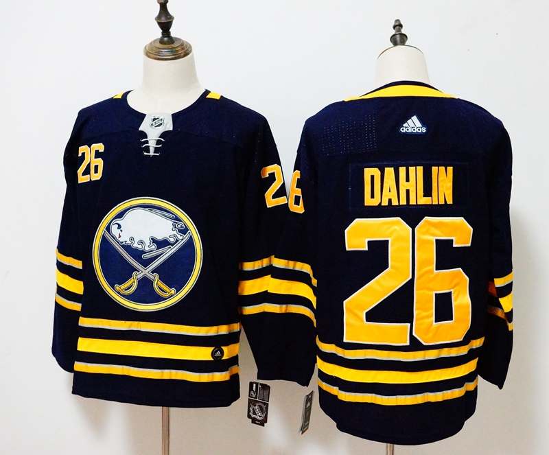 Buffalo Sabres DAHLIN #26 Dark Blue NHL Jersey