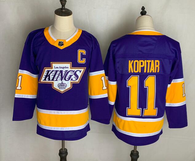 Los Angeles Kings KOPITAR #11 Purple NHL Jersey
