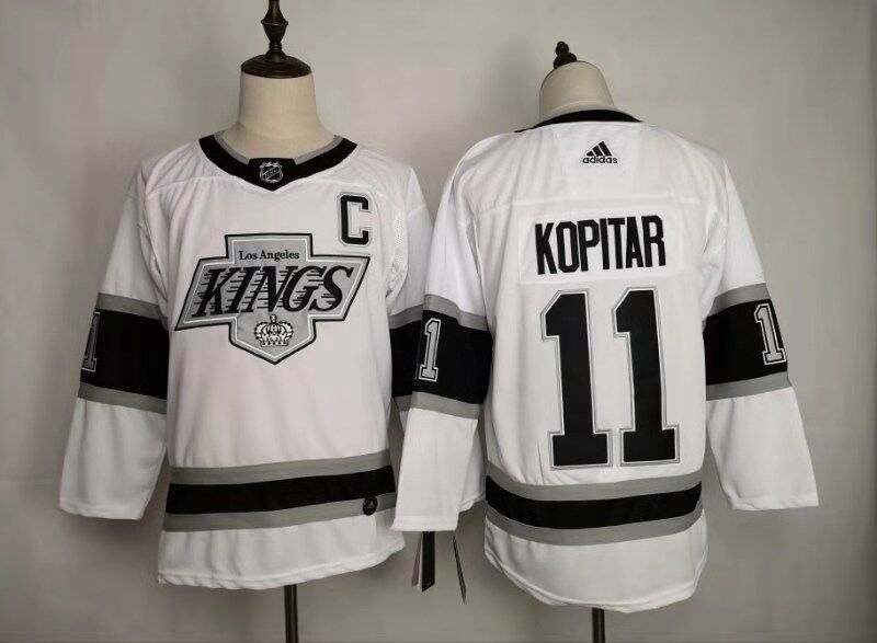 Los Angeles Kings KOPITAR #11 White Classics NHL Jersey