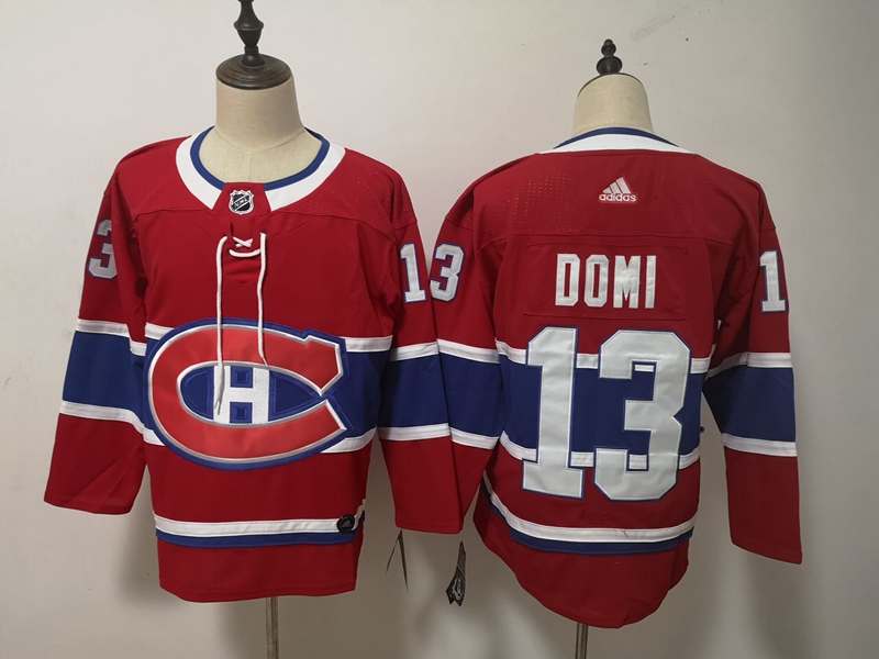 Montreal Canadiens DOMI #13 Red NHL Jersey