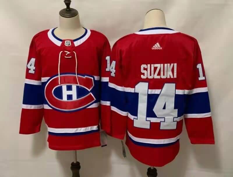 Montreal Canadiens SUZUKI #14 Red NHL Jersey