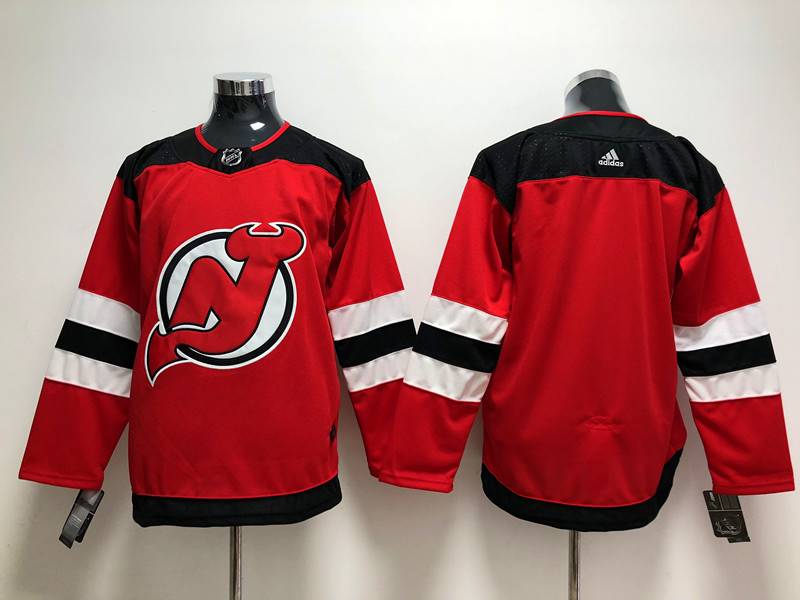 New Jersey Devils Custom Red NHL Jersey