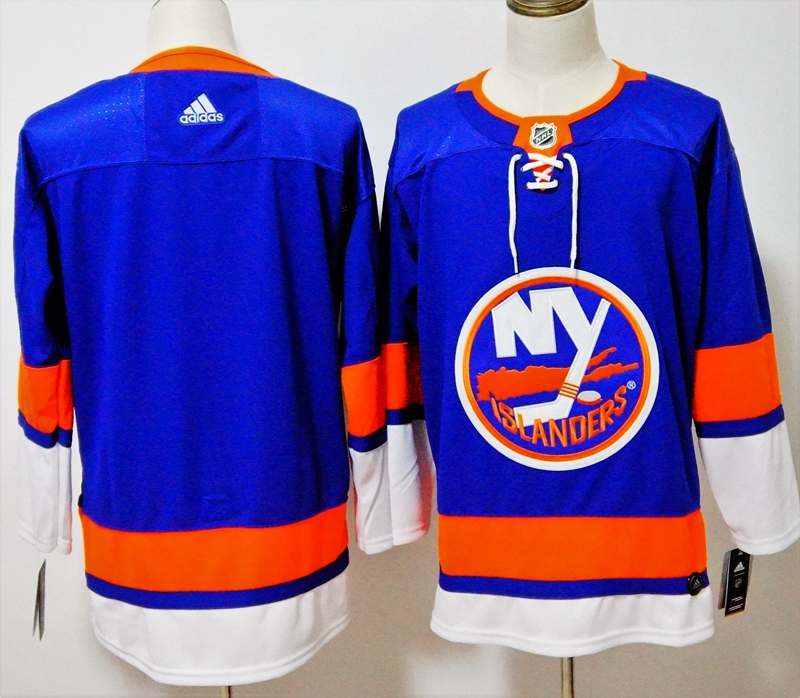 New York Islanders Custom Blue NHL Jersey
