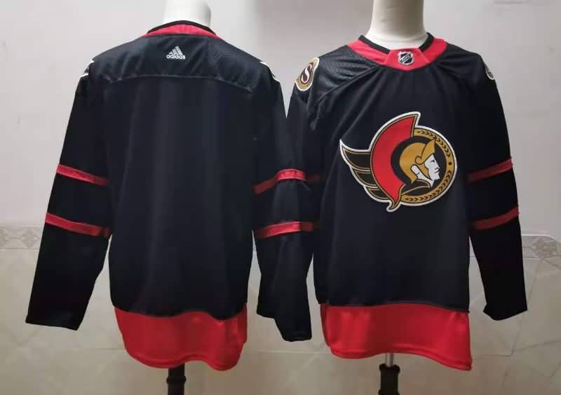 Ottawa Senators Custom Black NHL Jersey