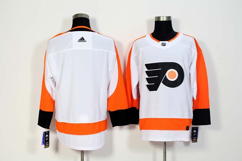 Philadelphia Flyers Custom White NHL Jersey