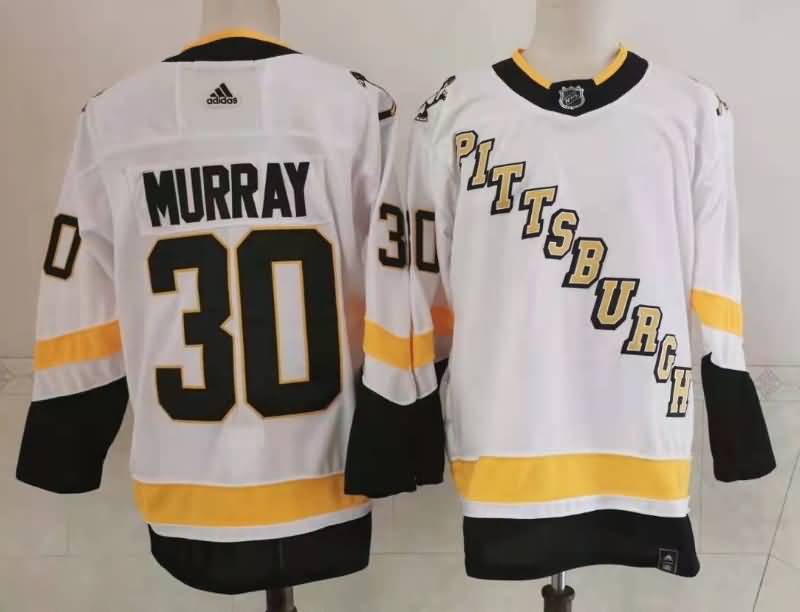 Pittsburgh Penguins MURRAY #30 White NHL Jersey