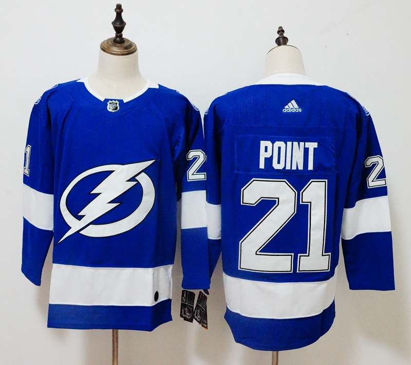 Tampa Bay Lightning POINT #21 Blue NHL Jersey