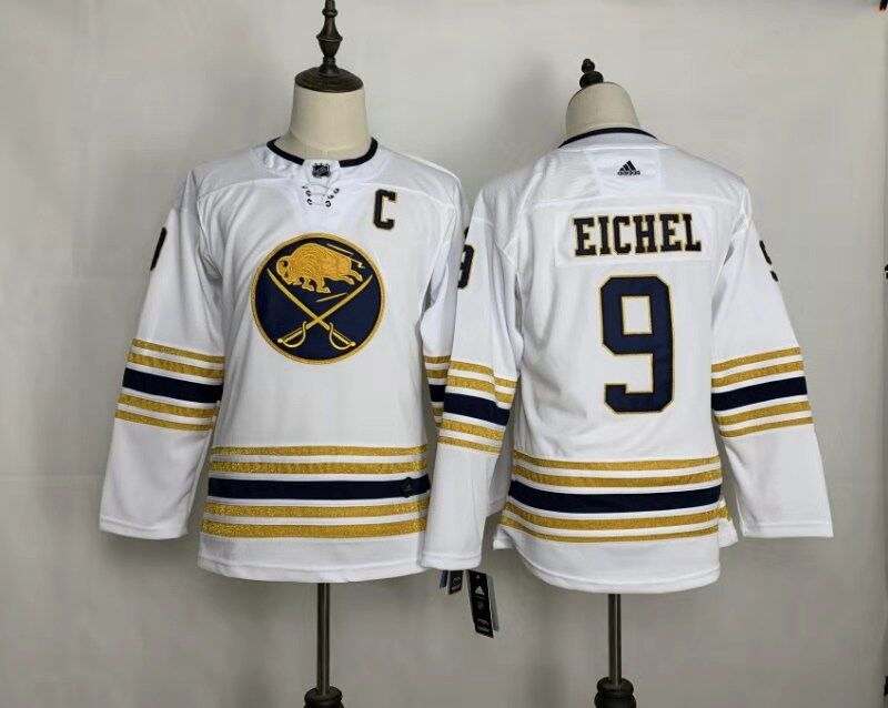 Buffalo Sabres EICHEL #9 White Women NHL Jersey