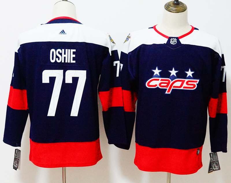 Washington Capitals OSHIE #77 Blue Women NHL Jersey