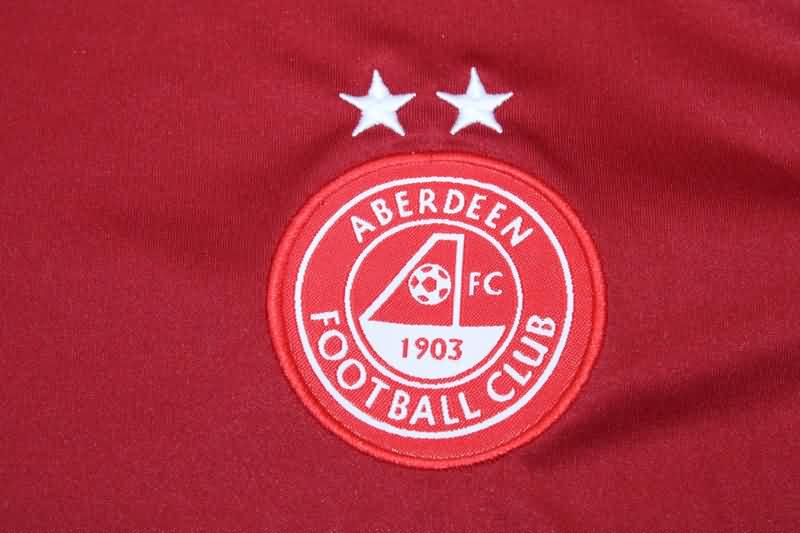 Thailand Quality(AAA) 2021/22 Aberdeen FC Home Soccer Jersey