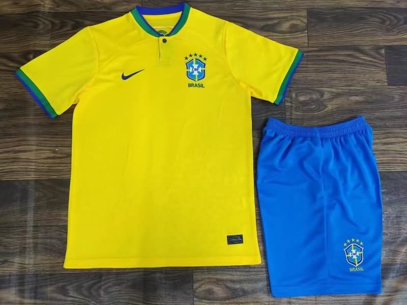 2022 Brazil Home Soccer Jersey