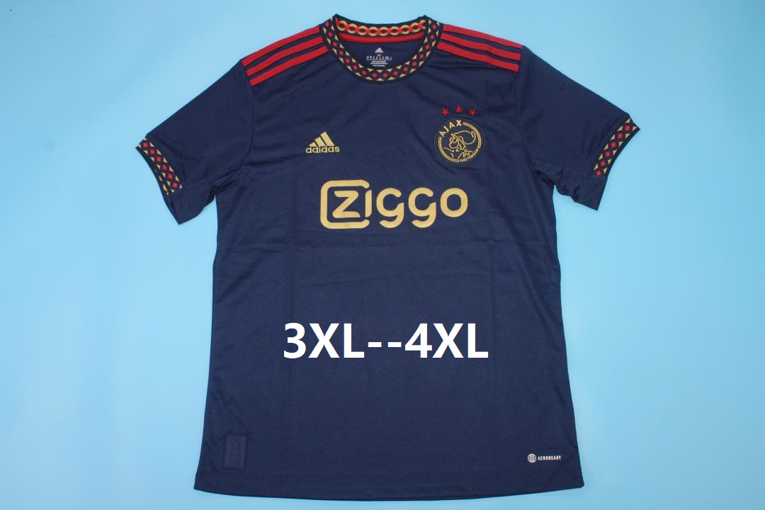 Thailand Quality(AAA) 22/23 Ajax Away Soccer Jersey(Big Size)